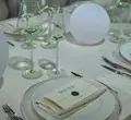 Подстановочная тарелка «Элва» прозрачная - Фото миниатюра 2