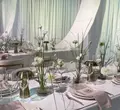 Стул «Лира» золотой, белый теплый бархат - Фото миниатюра 3