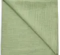 Салфетка льняная холодно-зеленая - Фото миниатюра 1