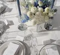 Салфетка поликоттон белая - Фото миниатюра 2