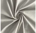 Скатерть прямая широкая бархатная кремовая - Фото миниатюра 2