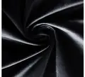 Скатерть прямоугольная бархатная черная - Фото миниатюра 2